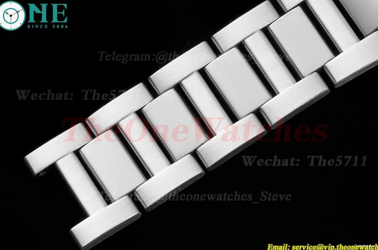 Cartier Quartz SS Pasha 30mm De Ladies Dial AF White SS 1224